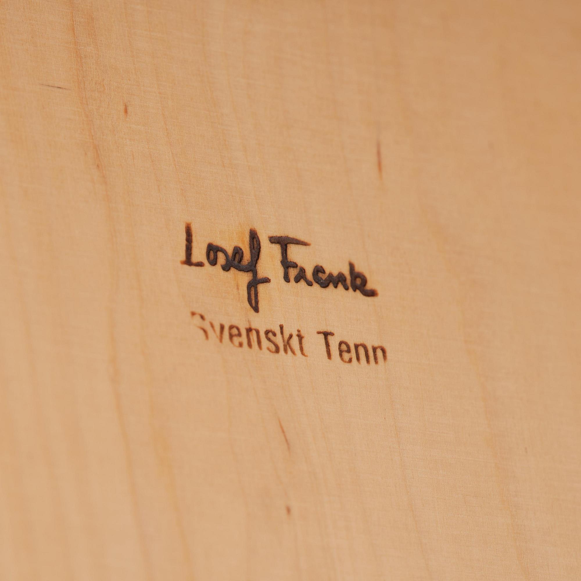 Josef Frank, skrivbord, "Schatullskrivbordet", modell 1022, Firma Svenskt Tenn, efter 1985.