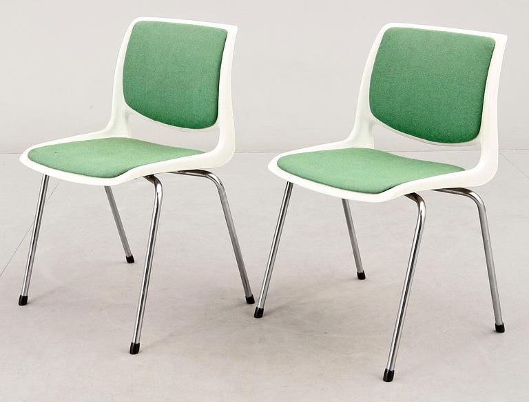 STOLAR, ett par, design: Bendt Winge, Oslo, Norge, 1960/70-tal.