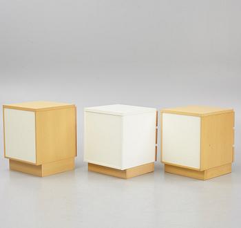 Pirkko Stenros, two dressers, a cabinet and a table top, Muurame, Finland.