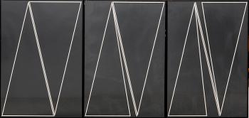 Eric Lennarth, serigraph triptyk one signed  verso.