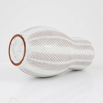 Anna-Lisa Thomson, a white-glazed gourd vase from Upsala-Ekeby.