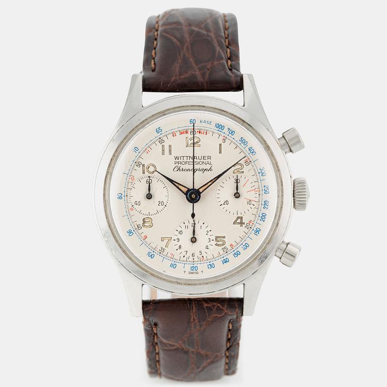 Wittnauer, Professional, 235 T, chronograph, ca 1965.