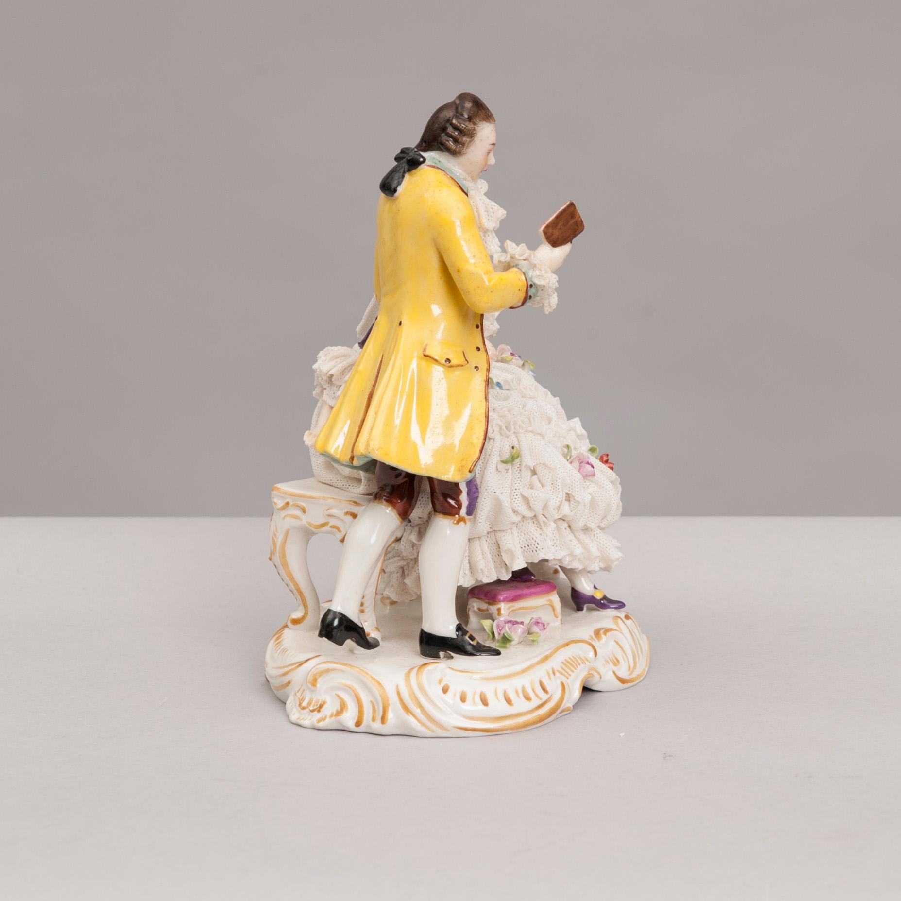 FIGURIN, porslin, 1900-talets första hälft.