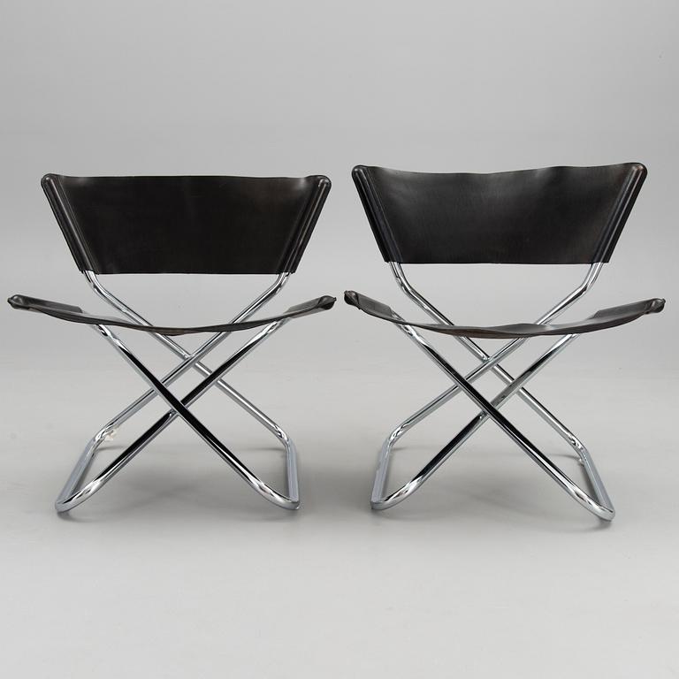 Two 'Z-Down' Chairs for Engelbrechts, Denmark.