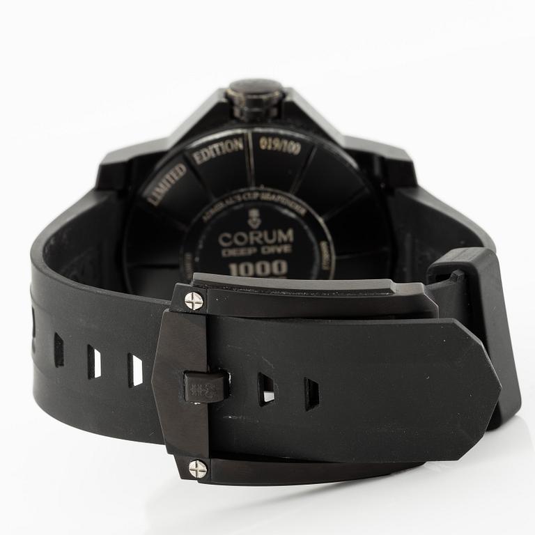 Corum, Admiral’s Cup, Seafender 48, Deep Dive, "Limited Edition", armbandsur, 48 mm.