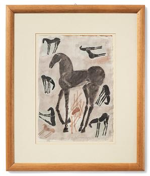 Mimmo Paladino, Utan titel.