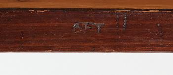 BYRÅ, av Gustaf Foltiern 1782 (mästare i Stockholm 1771-1804). Gustaviansk.