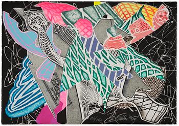 493. Frank Stella, Hudson River Valley Portfolio Print.