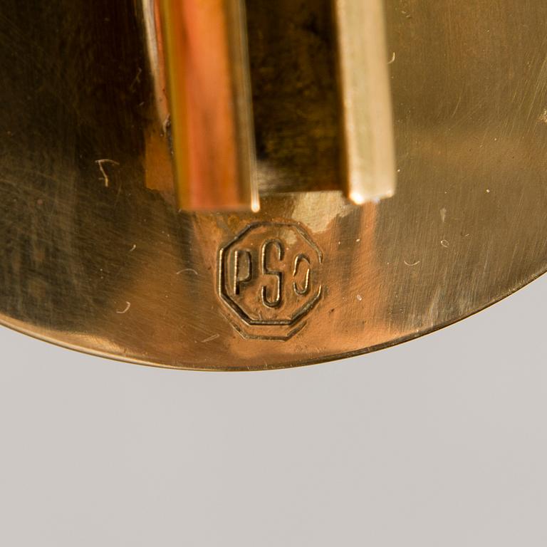A PAIR OF SCONCES, manufacturer PSO Pohjoismainen Sähkö Oy, mid 20th century.