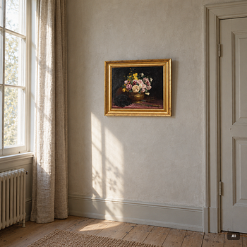 Charles Loyeux, Blomsterstilleben.