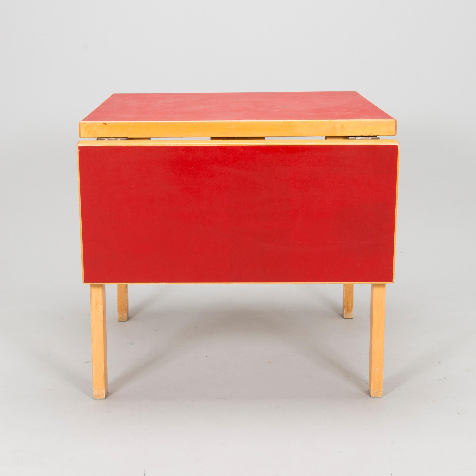 Alvar Aalto, klahvipöytä, O.Y. Huonekalu- ja Rakennustyötehdas A.B. 1900-luvun puoliväli.