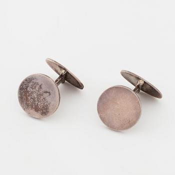 ATELJÉ STIGBERT, Stockholm, 1968, a pair of cufflinks.