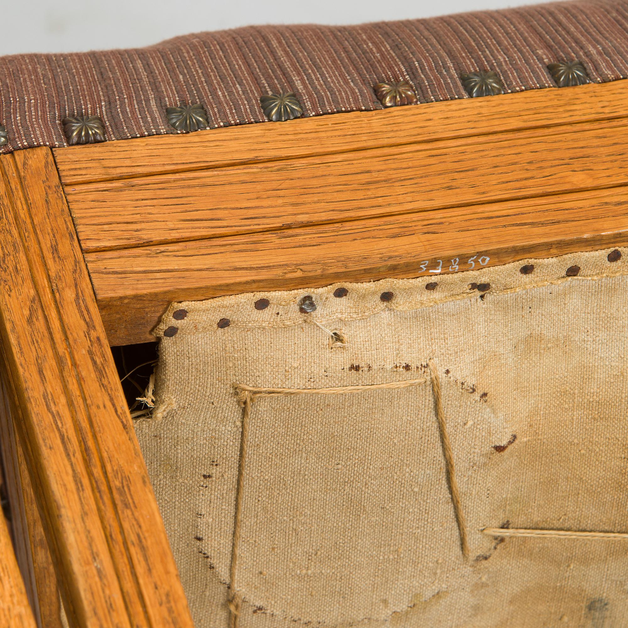 Louis Sparre, A table and two chairs for Aktiebolaget Iris, Borgå around 1900.