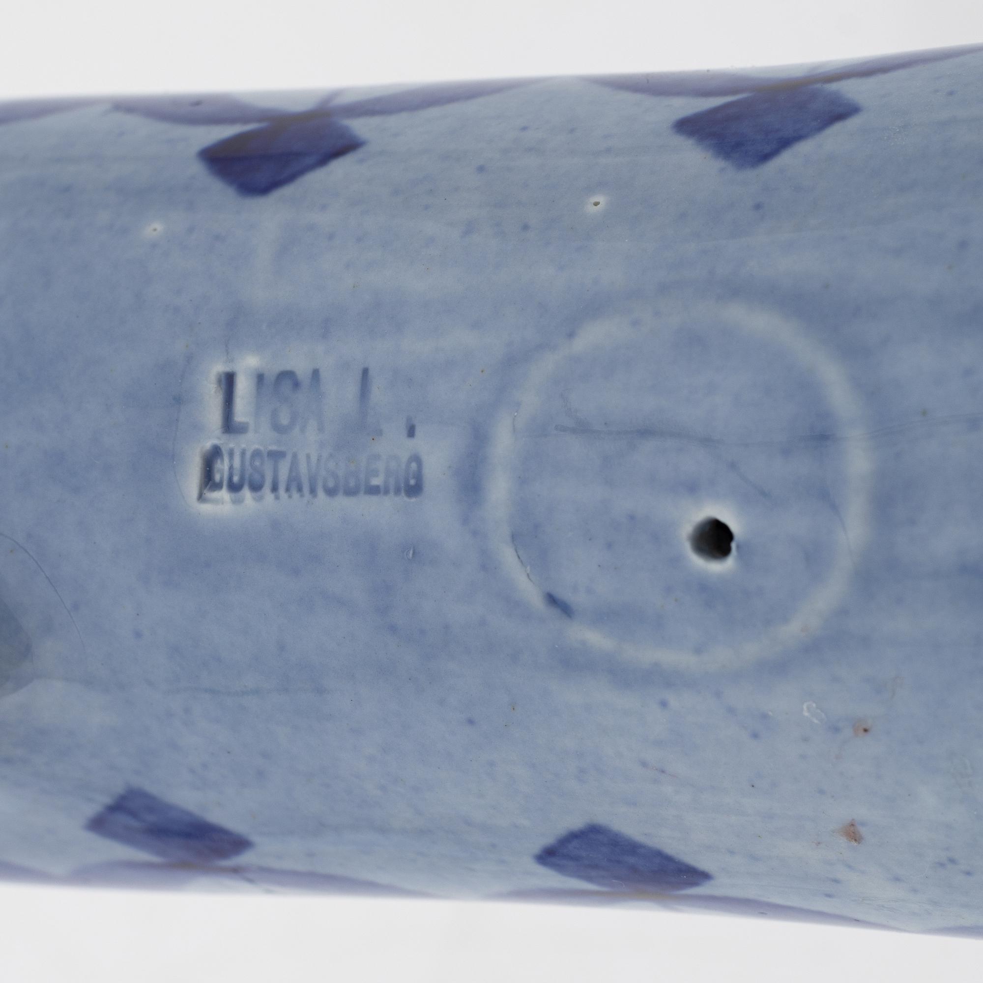 Lisa Larson, a stoneware candle holder from Gustavsberg.