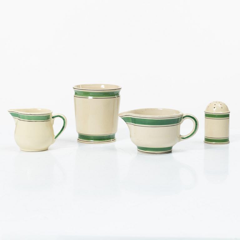Wilhelm Kåge, An extensive "Bandarillo" dinner service, 86 pcs, Gustavsberg, in production 1933-1952.