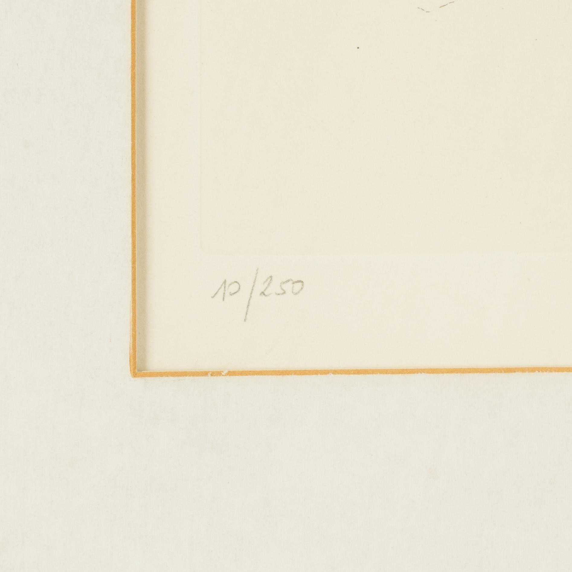 Alfred Otto "Wols" Schulze, etching, signed in plate, Numbered 10/250.