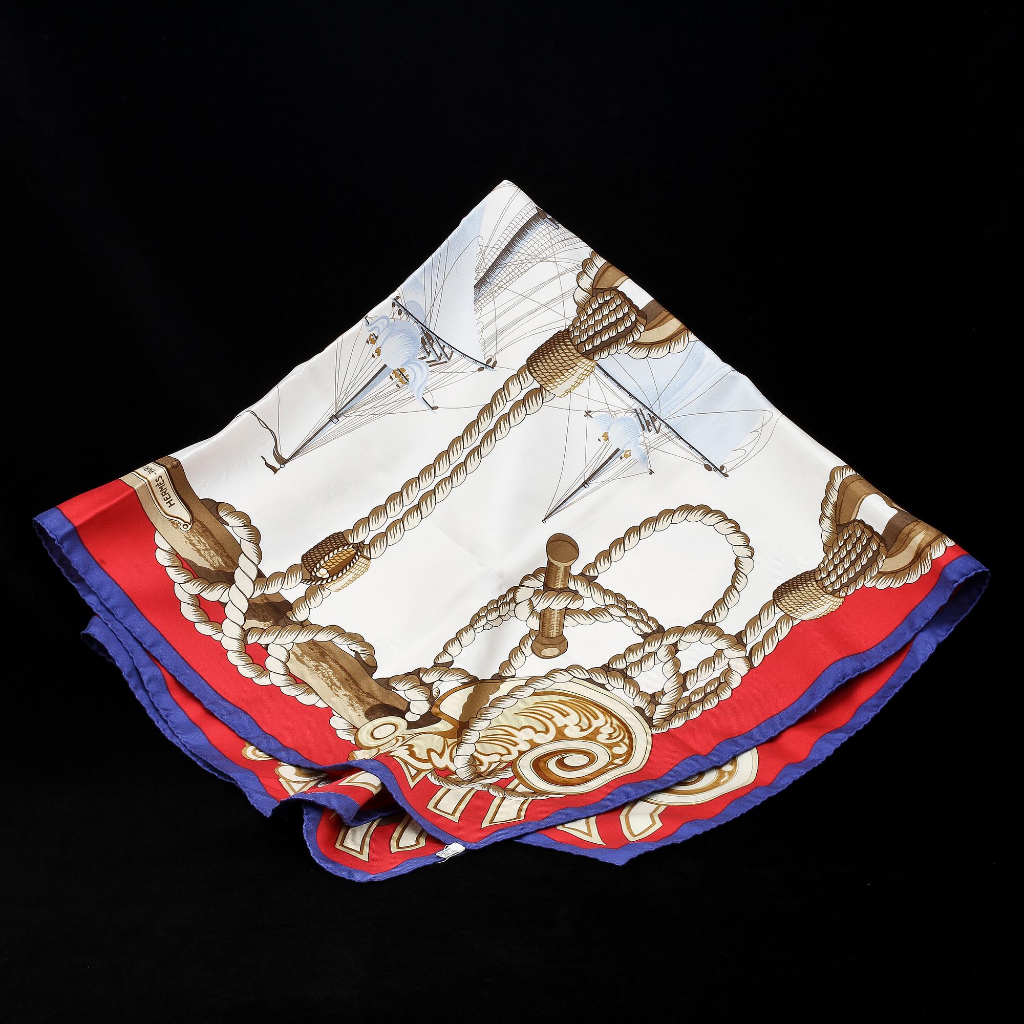 SCARF, siden, "Tribord", Hermès, Paris.