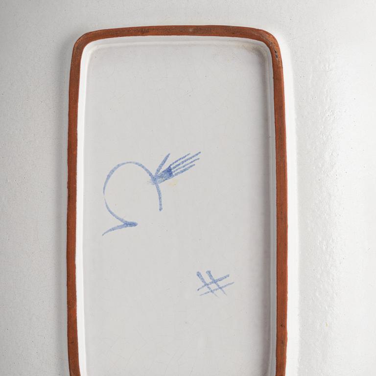 Stig Lindberg, three dishes, Gustavsbergs studio.