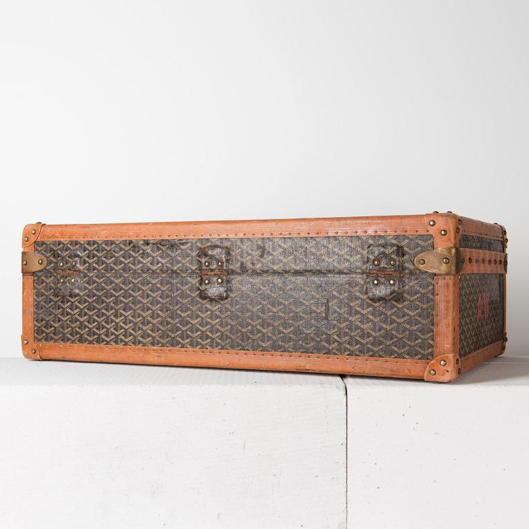 RESVÄSKA, Goyard, tidigt 1900-tal.