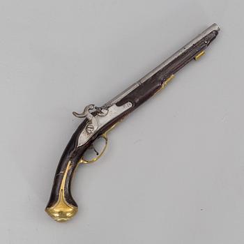 A 19th century pistol,
