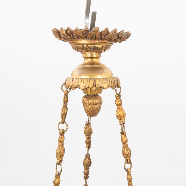 Chandelier/ceiling lamp Louis XVI style 20th century.