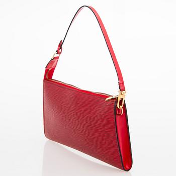 Epi Leather an Epi leather 'Pochette' Bag.