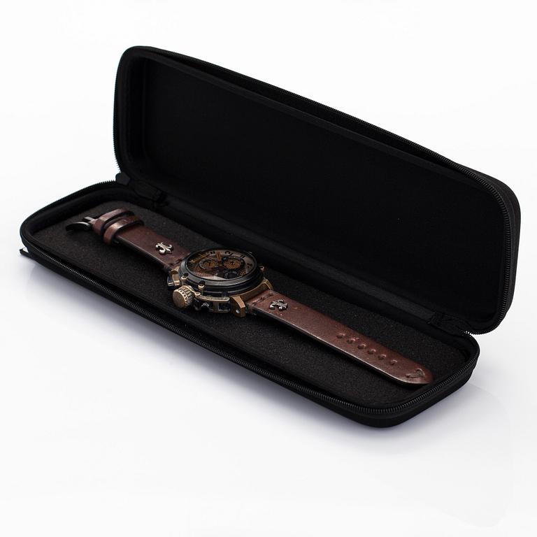 U-Boat, Chimera, Net Black Bronze, Limited Edition, armbandsur, 46 mm.