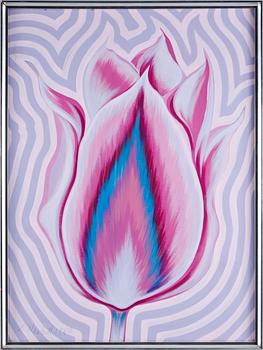 Lowell Nesbitt · LOWELL NESBITT, gouache. Sign och dat 1980.