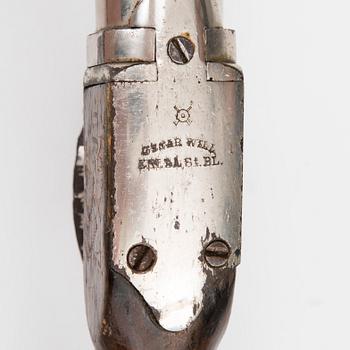 A German Oscar Will "Bugelspanner" air rifle, first half of 20th Century.