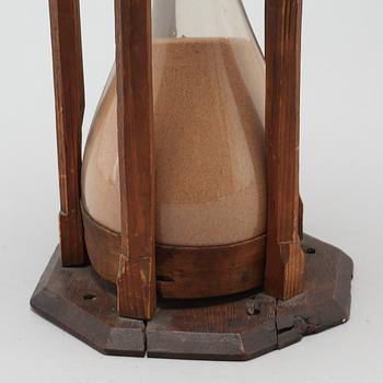 one 19th century hourglass.