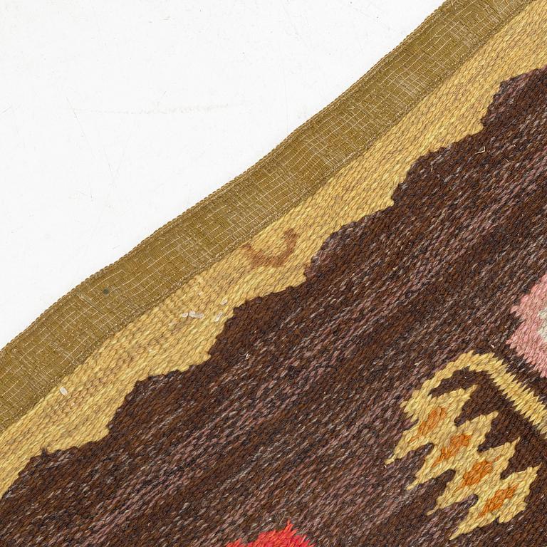 Matta, Solveig Westerberg, rölakan, "La Petite", saluförd av Nils Nessim AB, ca 305 x 197 cm.