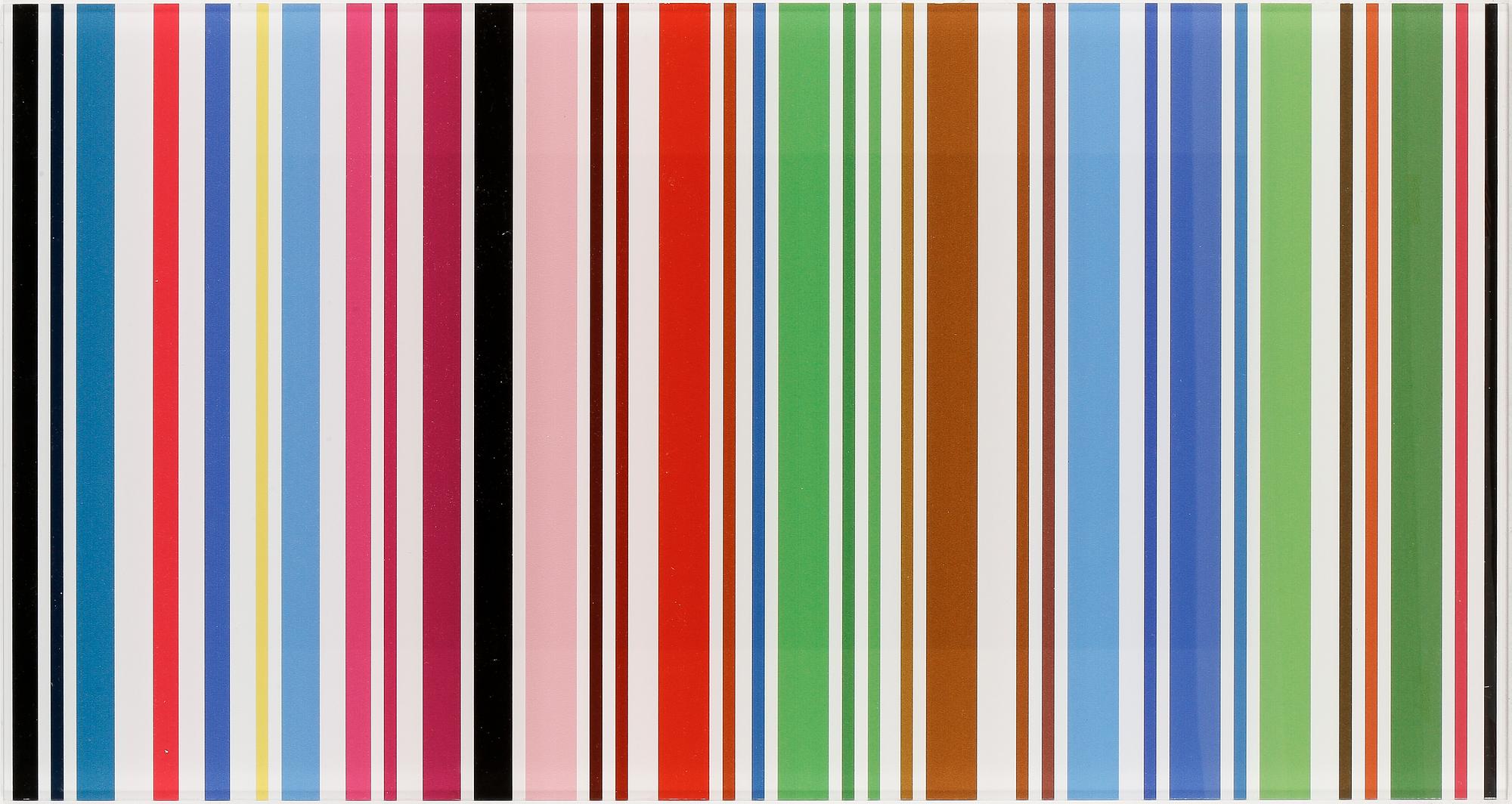 ANDREAS LUNDBERG, "Super lines", gicleetryck på plexiglas, signerad och numrerad a tergo.