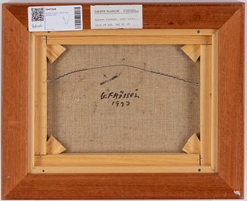 Gunnar Frössén, oil on canvas signed and dated 1993 a tergo.