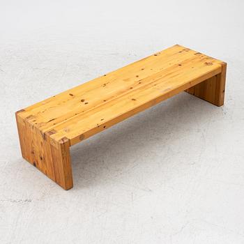 Roland Wilhelmsson, bänk/soffbord, "Sink", 1977.