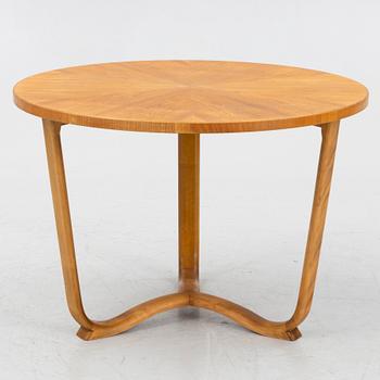 A Swedish Modern coffee table, 1940s.
