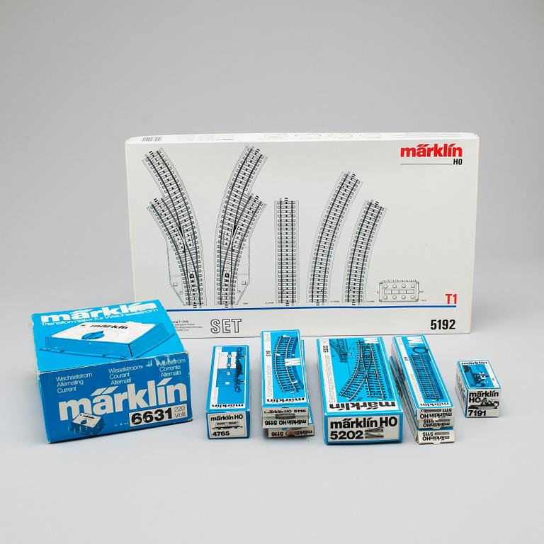 MÄRKLIN, modelljärnväg, 1900-taletsslut skala H0.