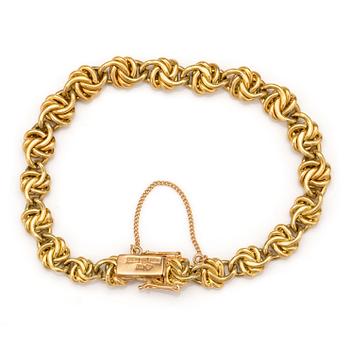 a Swedish gold bracelet made in 1963.