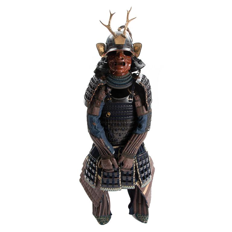 RUSTNING, samurajrustning, Japan, mid Edo period.