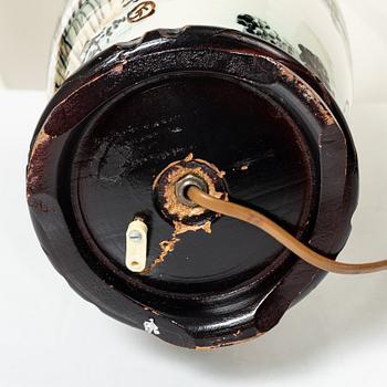 A matched pair of table lamps, Bergboms, second half of the 20th century.