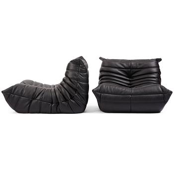 117. Michel Ducaroy, a pair of easy chairs, "Togo", Ligne Roset, France, 21st Century.