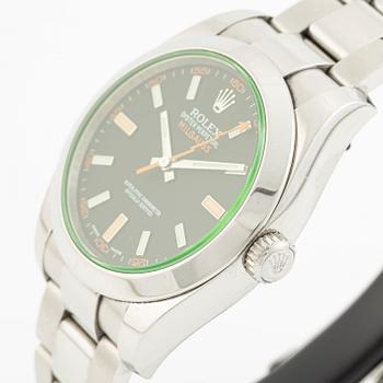 Rolex, Milgauss, armbandsur, 40 mm.