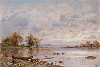 97. Hjalmar Munsterhjelm, AUTUMN AT THE SHORE.