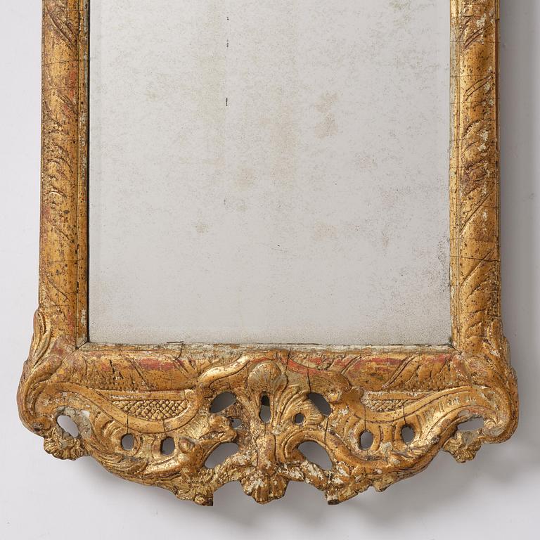 Spegel, av Nils Meunier (mästare i Stockholm 1754-97), Rokoko.