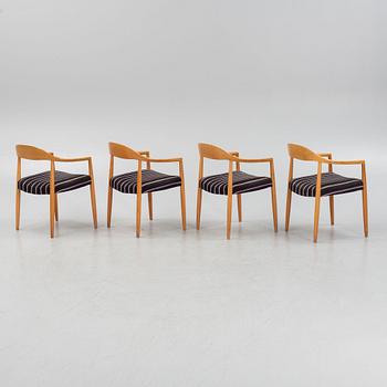 Four Swedish chairs, 1960's.