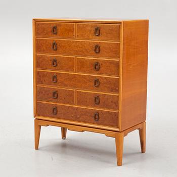 Åby Möbelfabrik, a Swedish Modern chest of drawers, 1940's-50's.