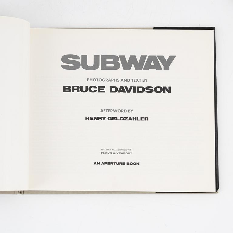 Bruce Davidson, Ken Heyman, Weege & Mel Harris, 3 fotoböcker.