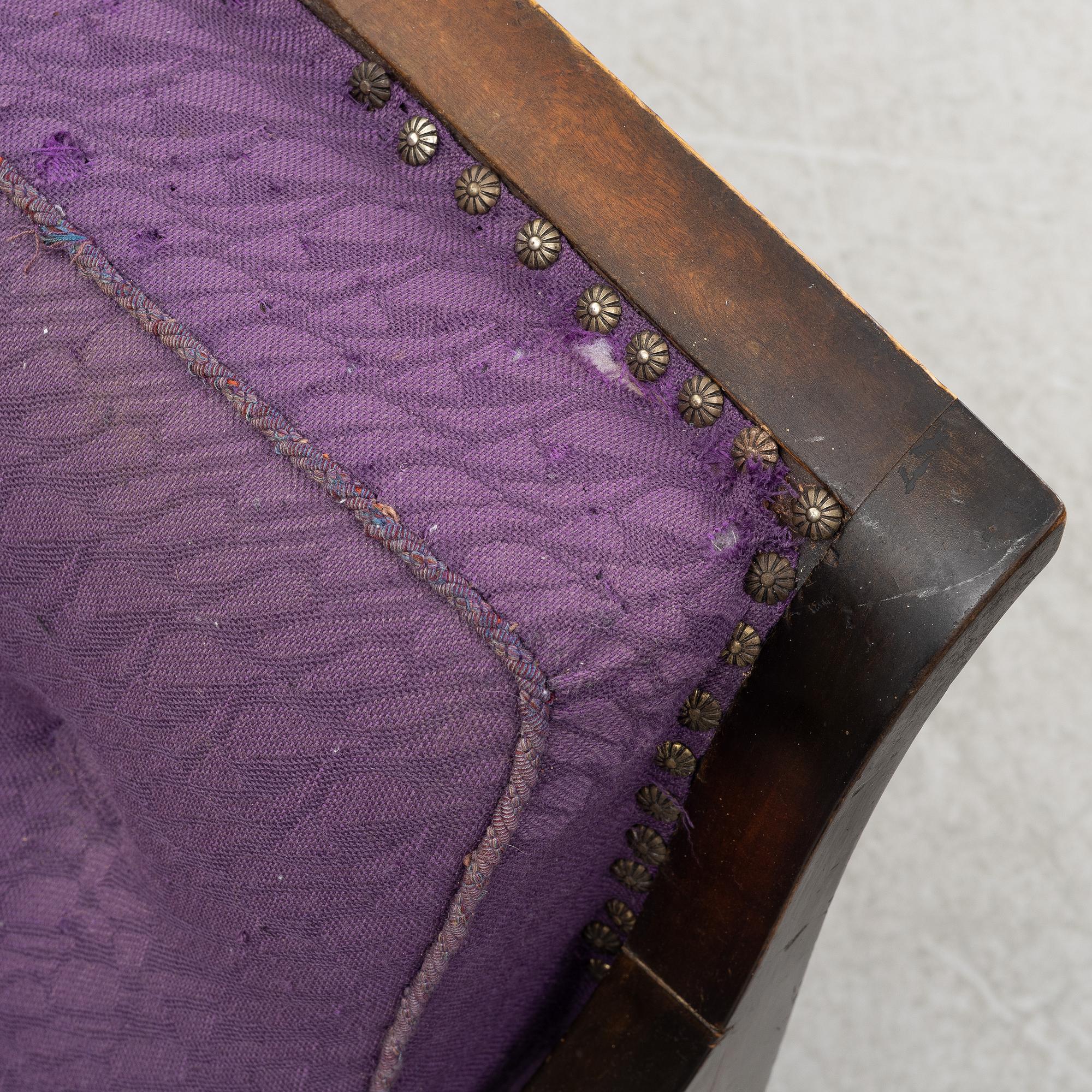 Fåtöljer, ett par, 1900-talets första hälft.