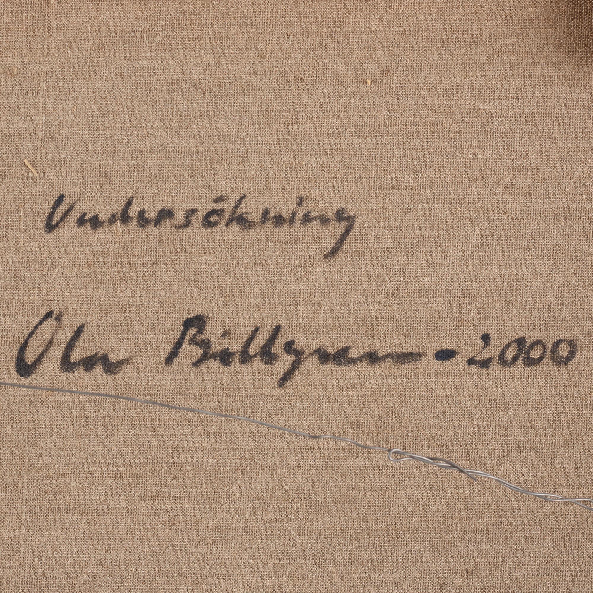 Ola Billgren, "Undersökning".