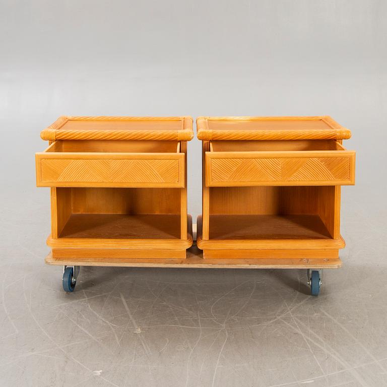 Dux, bedside tables, a pair, second half of the 20th century.
