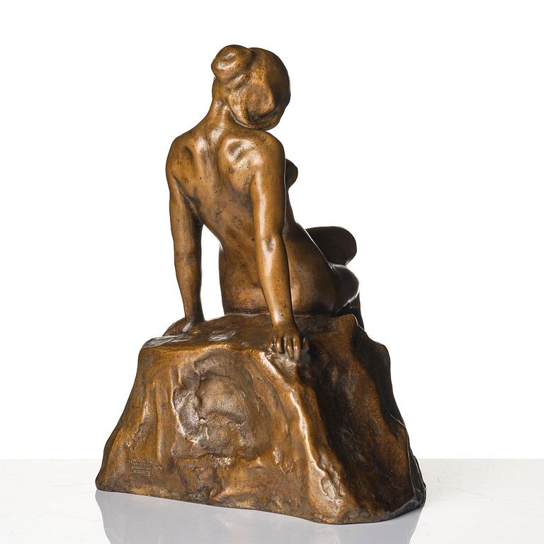 Carl Eldh, "Seated Girl".